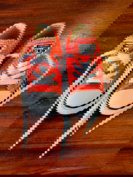 Converse all star πορτοκαλί παιδικά unisex νο21