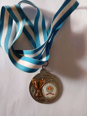 Sports medal used for women's basketball cup final finalists 2005-2006