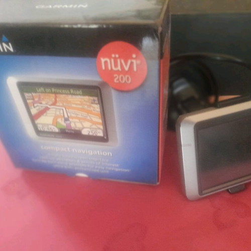 Garmin Destinator GPS used