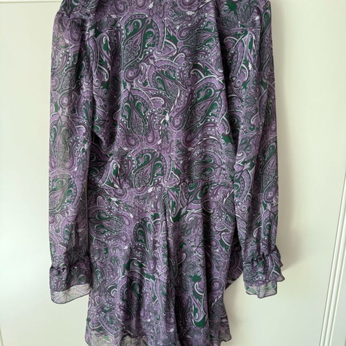 Vassia Kostara dress one size like new, purple