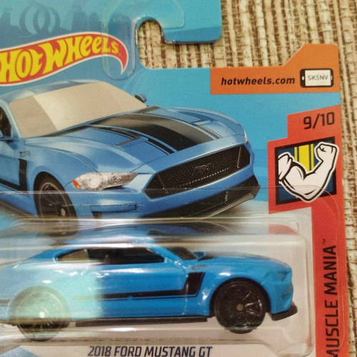 Ford Mustang GT Μινιατούρα Hot Wheels Μπλε Καινούργιο