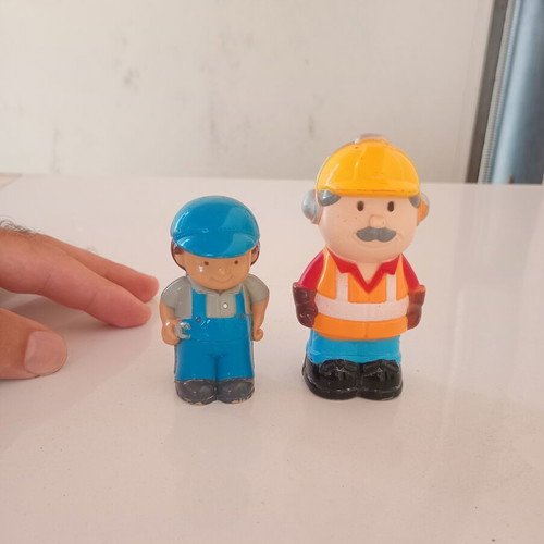 People Builders figures used, pack of 2