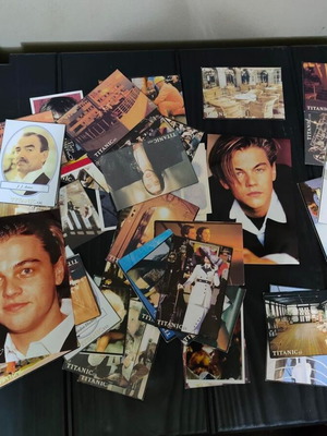 Leonardo DiCaprio Titanic Retro 90s Collectible Set like new