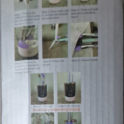 Electric Makeup Brush Cleaner