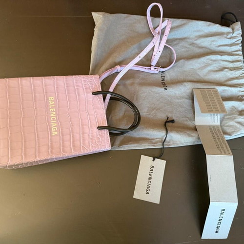 Balenciaga bag like new, purple and black