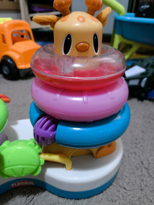 Activity toy with animals like new