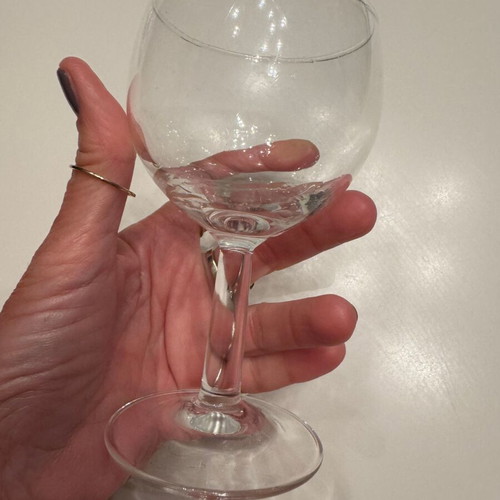 Glass wine glasses new, pack of 24, professional or party use