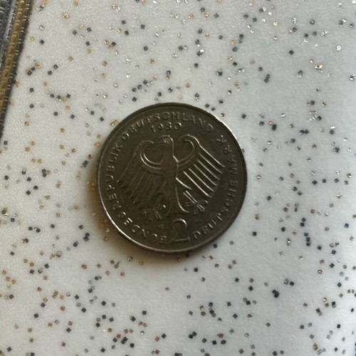 Collectible 2 Mark Coin 1973 Germany used