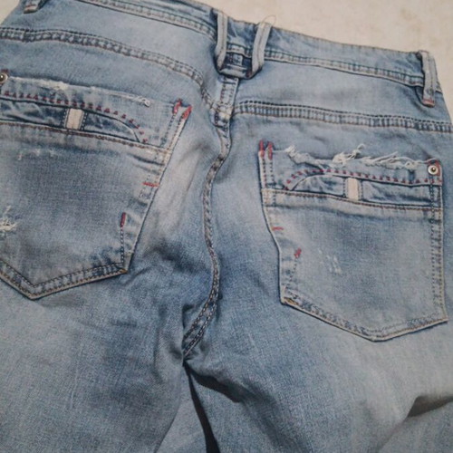 Men's jeans size S like new, blue
