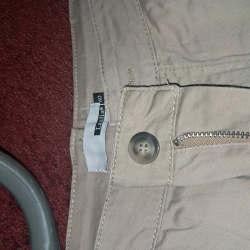 Cargo beige pants like new, size L