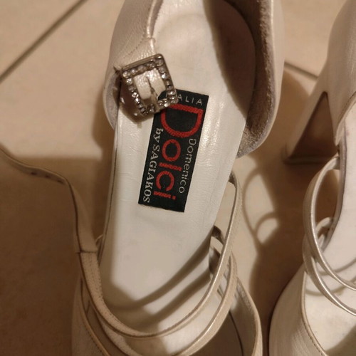 Dolce Domenico white shoes size 37 vintage used