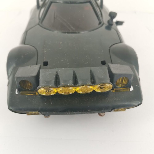 Children's toy car used, celluloid, Greek 1980