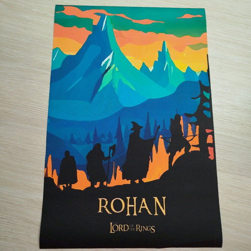 The Lords of the Rings canvas set of 6 new