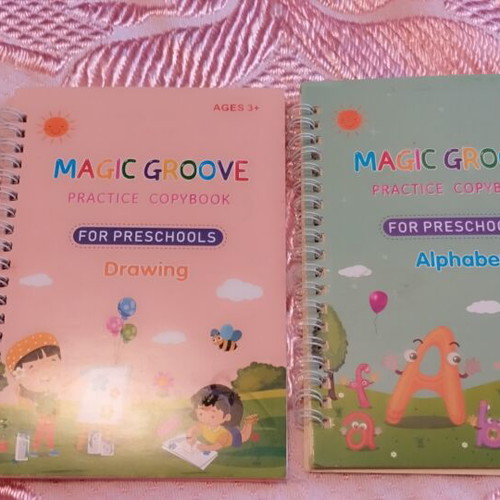 Magic Groove Practice Copybooks like new, English