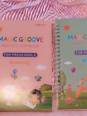 Magic Groove Practice Copybooks like new, English