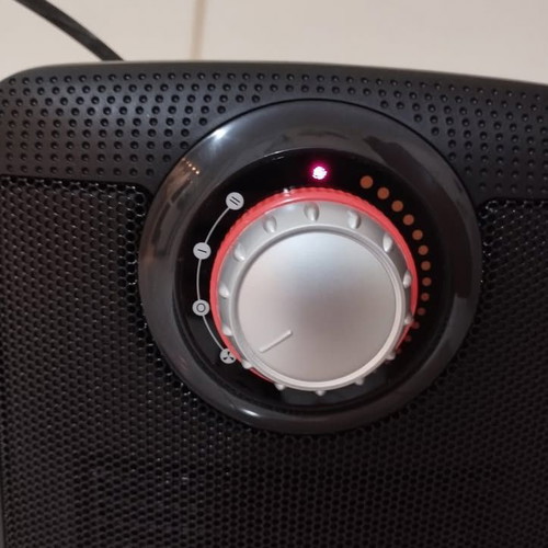 Davoline 2000w fan heater like new, rotating