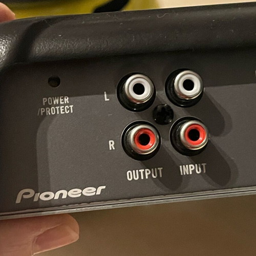 Pioneer Car Amplifier 1 Channel GM-D8701 like new