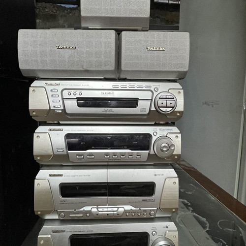 Technics sound system used, functional and in good condition