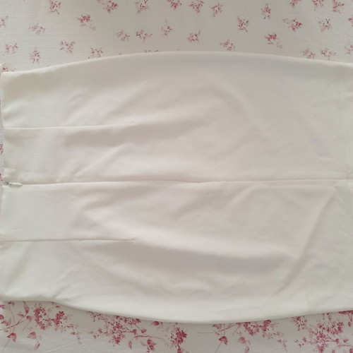 Desiree skirt new with gift neseser, white, high waist
