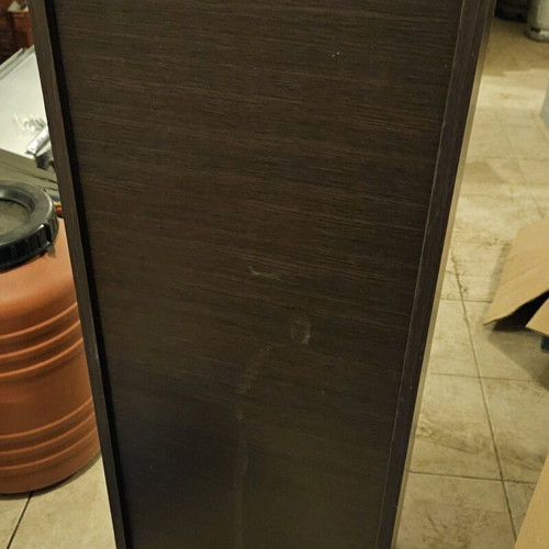 Sato open bookshelf shelf like new with two adjustable shelves wenge