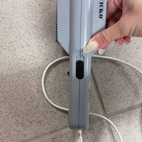 Vicko double hair straightener and waver like new