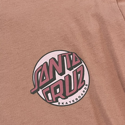 Santa Cruz T-shirt, size S, pink multicolor