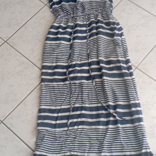 BSB summer dress like new, white and blue, size S