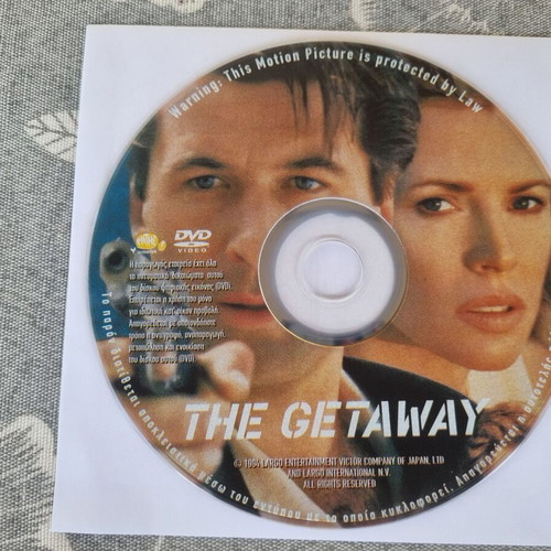 The Getaway DVD like new, action crime thriller with subtitles