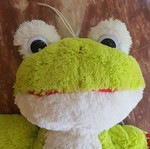 Plush Frog like new