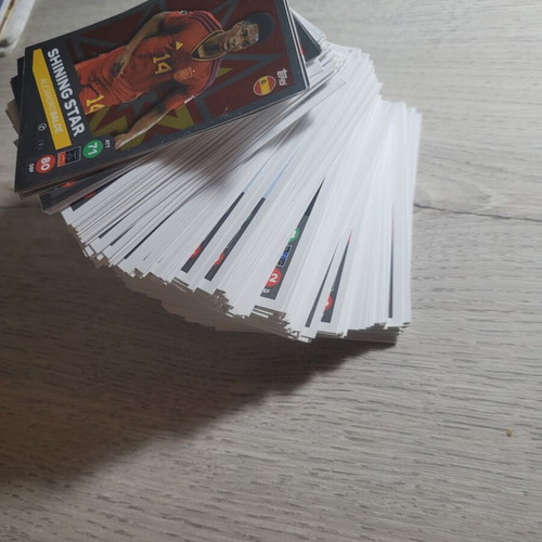 Euro Topps cards, 240 pieces