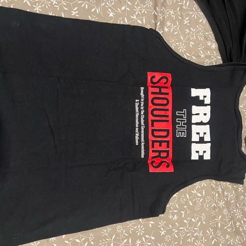 Gildan athletic tank top used, size M, black