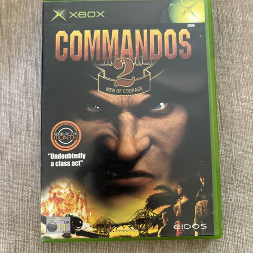 Commandos 2 Xbox original English complete used
