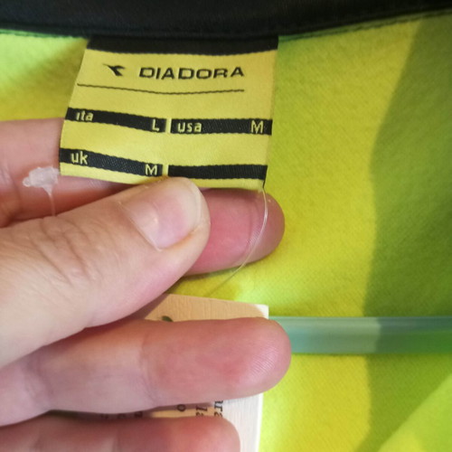 Diadora tracksuit multicolor, top part unused, size M