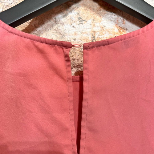 Zara coral pink sleeveless blouse size S