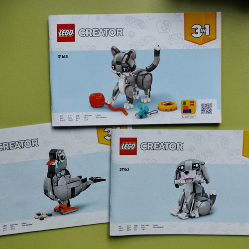 Lego Creator 3 in 1 31163 like new, 407 pieces