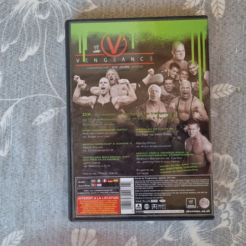 WWE Vengeance 2006 2 DVD box set like new, Silver Vision