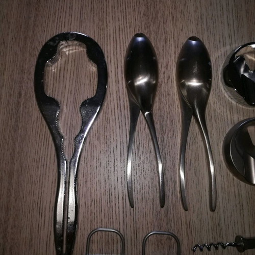 Silver-plated kitchen set new 28 pcs, German