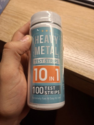 Heavy Metal Test Strips 10 in 1 new for aquarium water