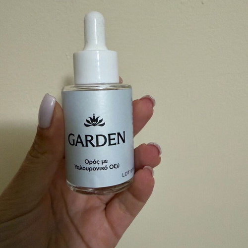 Garden face serum new with hyaluronic acid