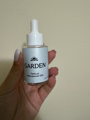 Garden face serum new with hyaluronic acid