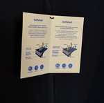 Softshell jacket Gildan new, size S, blue