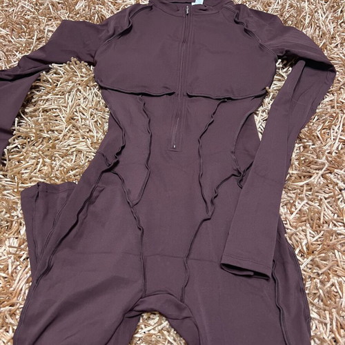 Jumpsuit new, size M, brown
