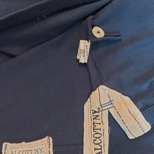 Polo shirt Alcott blue, XL, like new