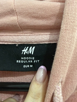 Pink H&M hoodie medium used
