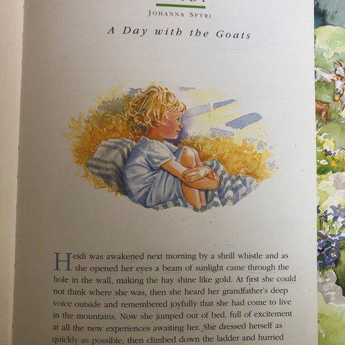 Classic Girl Stories book used, English children's stories