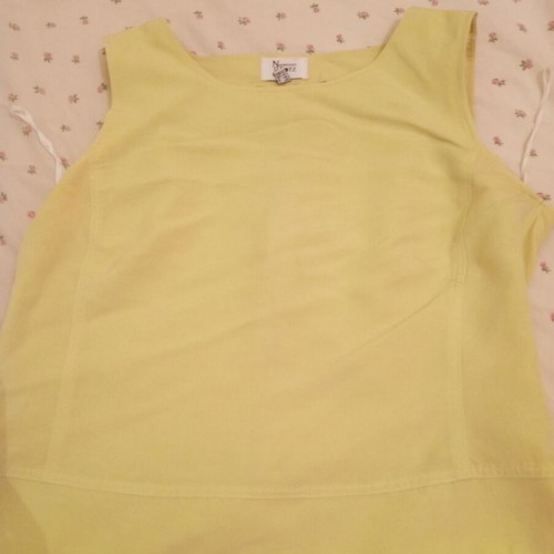 Summer youth t-shirt used, green-yellow, sizes M and L