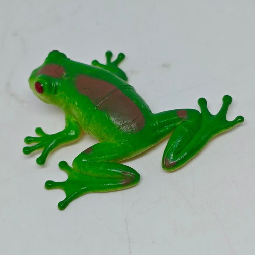 Collectible Red-Eyed Tree Frog figure like new