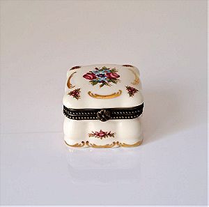 Fine Porcelain Μίνι Μπιζουτιέρα Vintage Portugal #01417