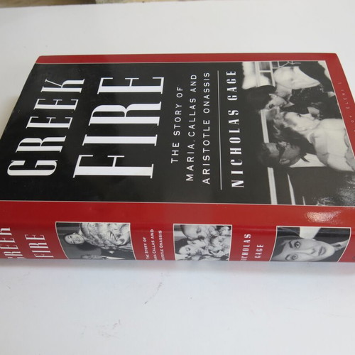 Greek Fire book used, hard cover, English
