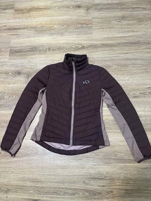 Kari Traa Eva Down Jacket women's lightweight down jacket like new, size S, brown